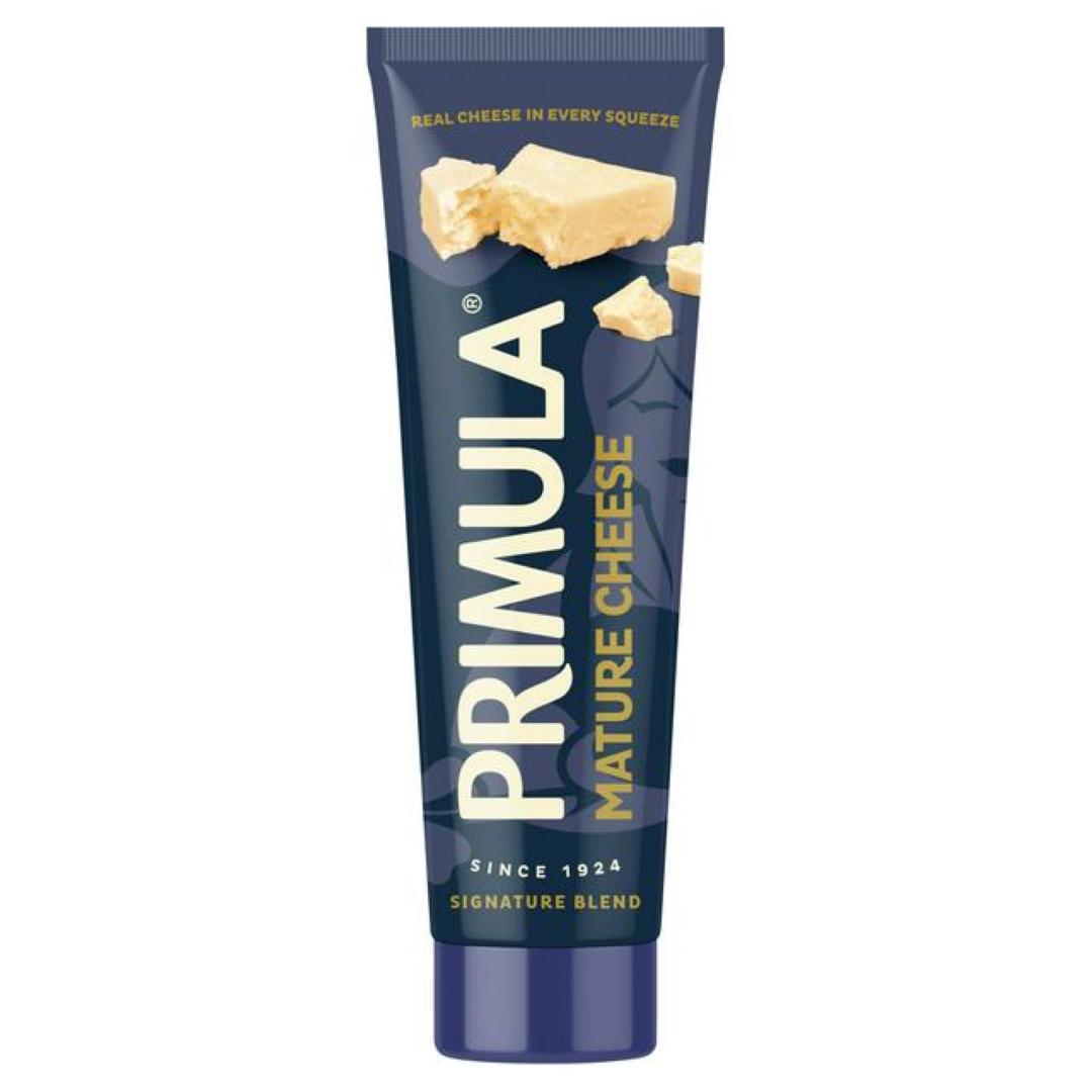 PRIMULA MATURE CHEDDAR CHEESE 140G